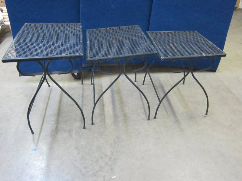 Nesting Patio Accent Tables