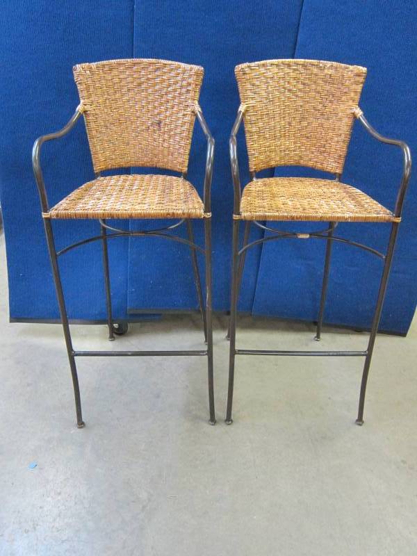 2 Patio Bar Chairs