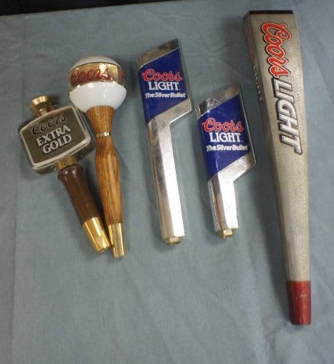 lot 113 image: Coors Tap Handles