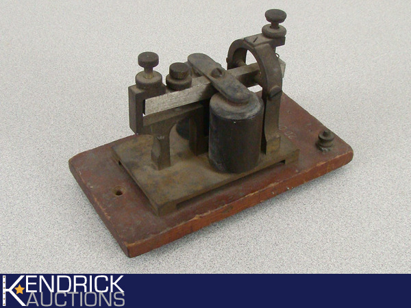 Antique Telegraph Key SounderMorse Code