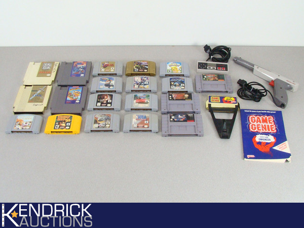 Lot of NintendoNintendo 64Super Nintendo Games, and Accessories