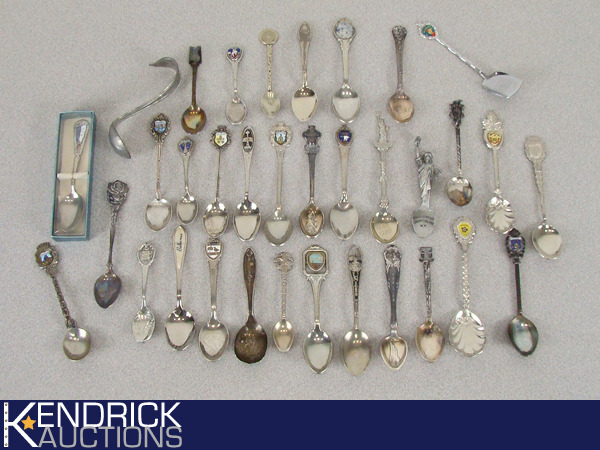 Lot of Collectible Spoons