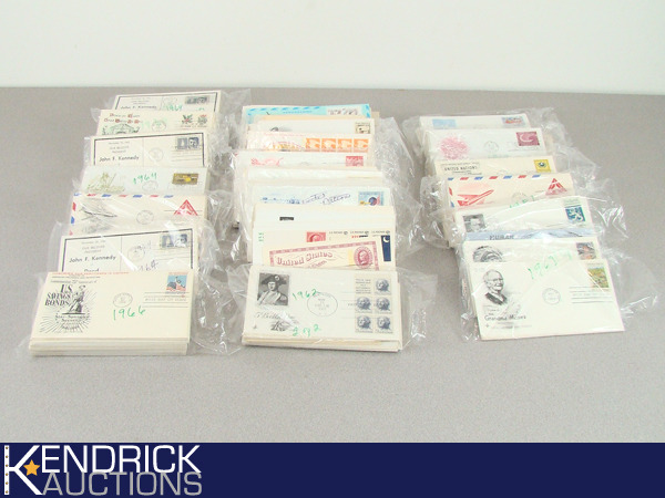 500 1960s First Day Issue US Stamps On Covers