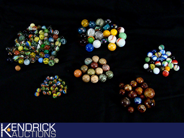 Collection of Vintage Marbles