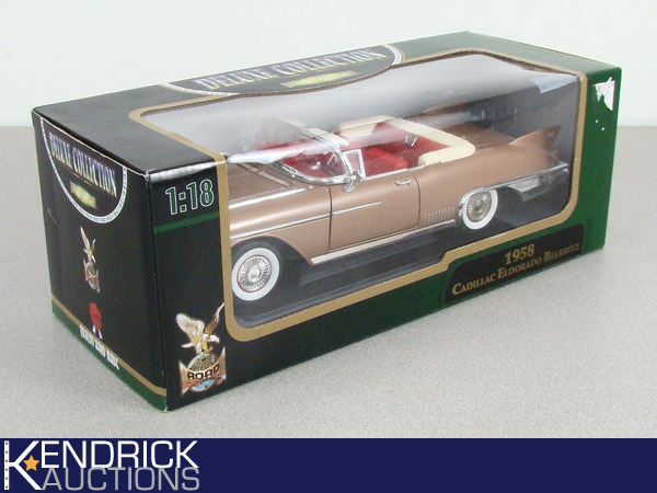 Road Signature 118 Scale 1958 Cadillac Eldorado Biarritz