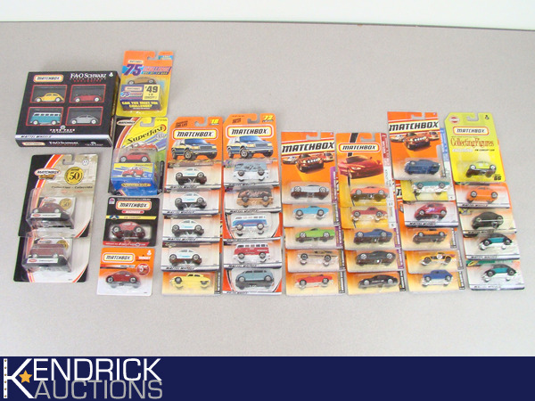 41 Vintage MINT ON CARD Matchbox Cars