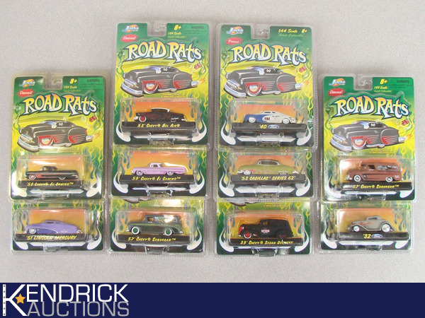 10 Vintage MINT ON CARD Jada Road Rats