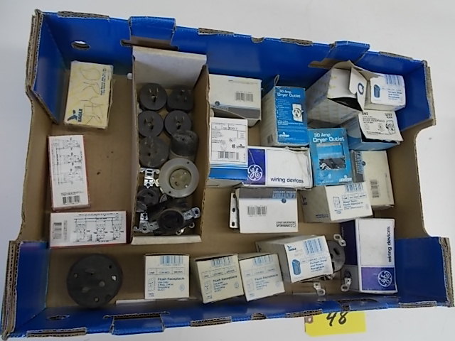 lot 48 image: Asstd Plugs & Receptacles...