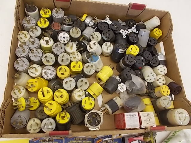 lot 50 image: Asstd Plugs & Receptacles...
