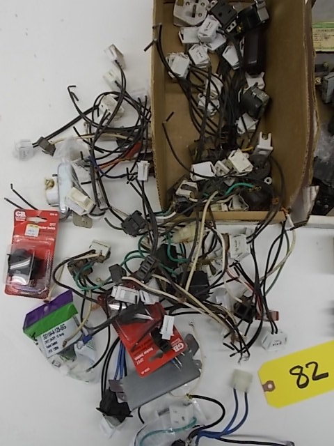 lot 82 image: Asstd Rocker Switches, Push Button...