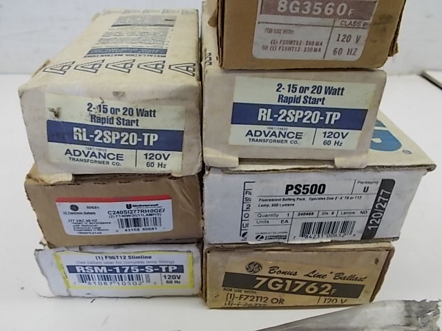 lot 85 image: (9) Asstd Ballasts...