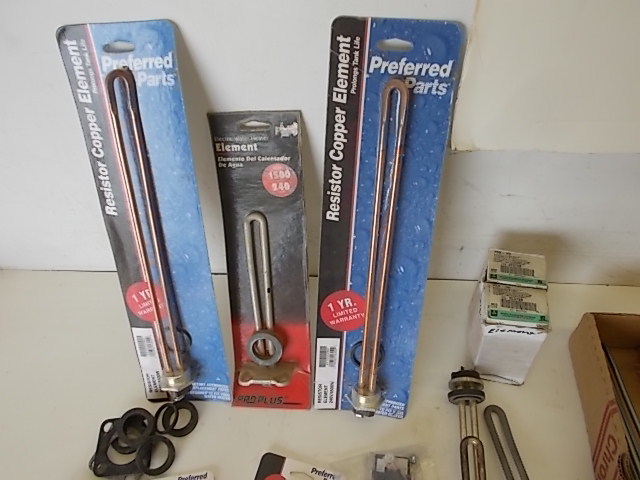 lot 87 image: Asstd Water Heater Elements & Ther...