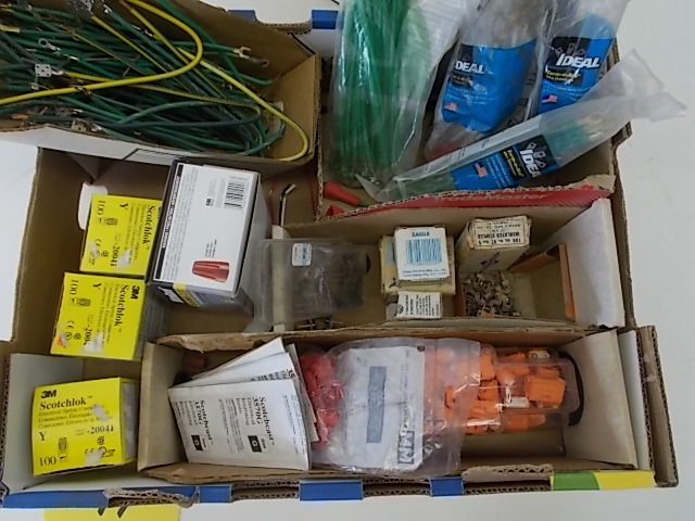 lot 97 image: Asstd Wire Nuts & Misc....