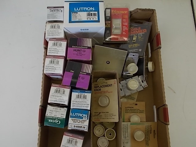 lot 99 image: Asstd Dimmer Switches & Misc....