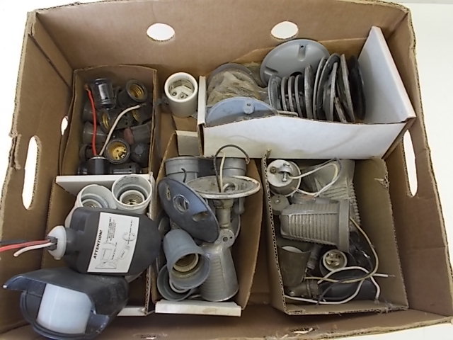 lot 100 image: Asstd Lighting Parts...