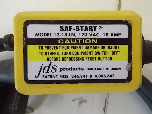 lot 105 image: SAF-Start Model 12-18-LN, 18a120v...