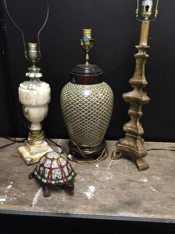 Large Lot of Lamps