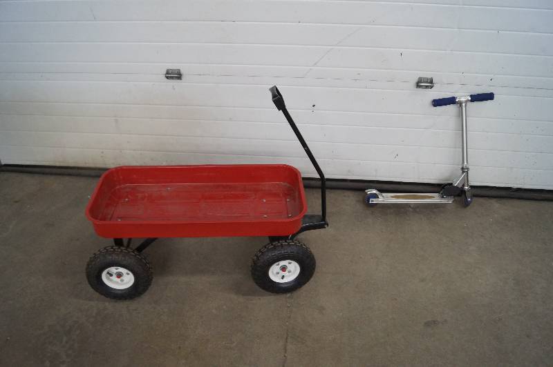 Wagon and Scooter
