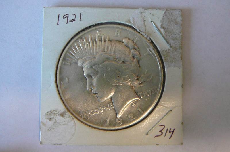 1921 Peace Dollar