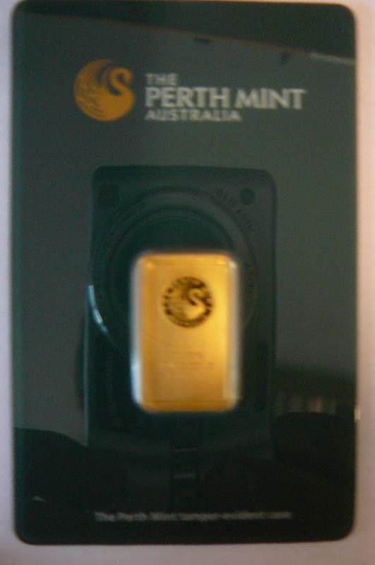 Gold Bar 5 grams .999