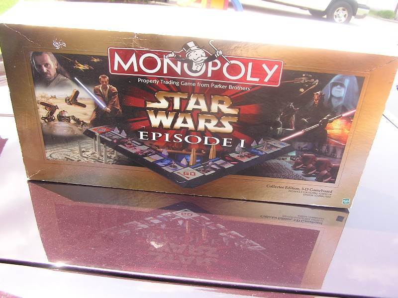 STAR WARS MONOPOLY 3-D