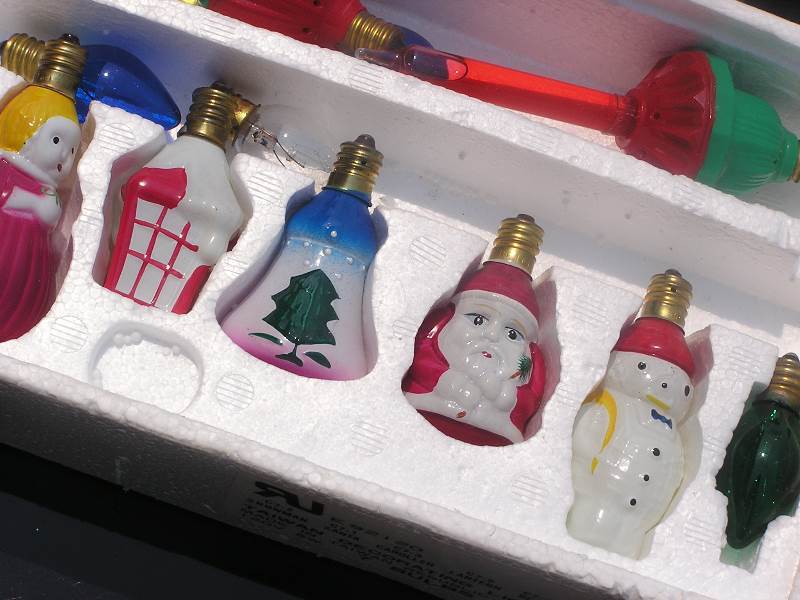 GALLWERY ORIGINALS CHRISTMAS BULBS SET