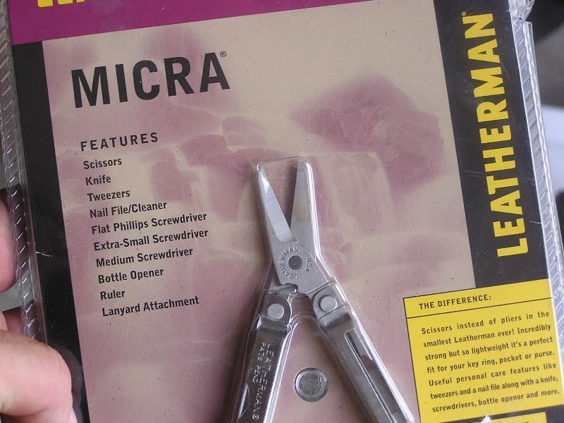 LEATHERMAN MICRA MULTI TOOL