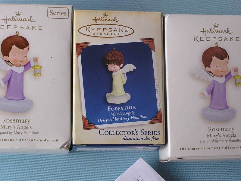 HALLMARK ORNAMENTS SET OF 3