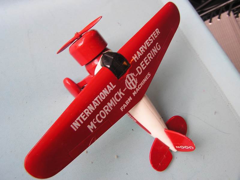 DIE CAST ADVERTISING AIRPLANE