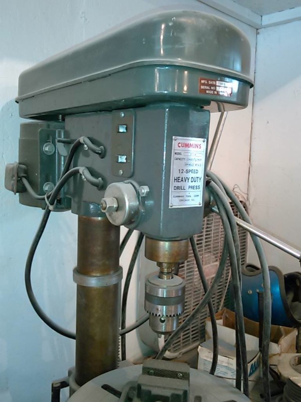 Cummins 12 Speed Drill Press With Stand