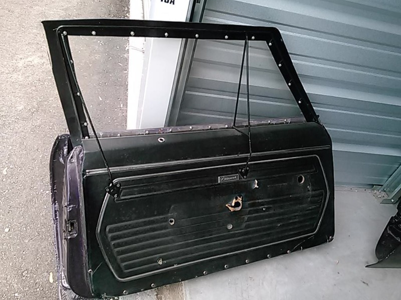 Pair Of Awesome 69 Camaro Fiberglass Doors With Racing Glass Installed