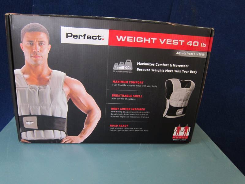 Perfect Weight Vest 40 lb. M.A. Williams New Fitness Gear and More