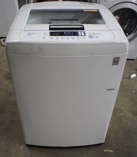 lot 10 image: LG Washer - Model # (WT1101CW)