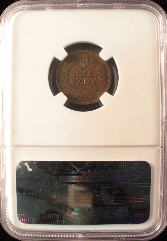 1876 INDIAN HEAD CENT XF40 NGC CERTIFIED