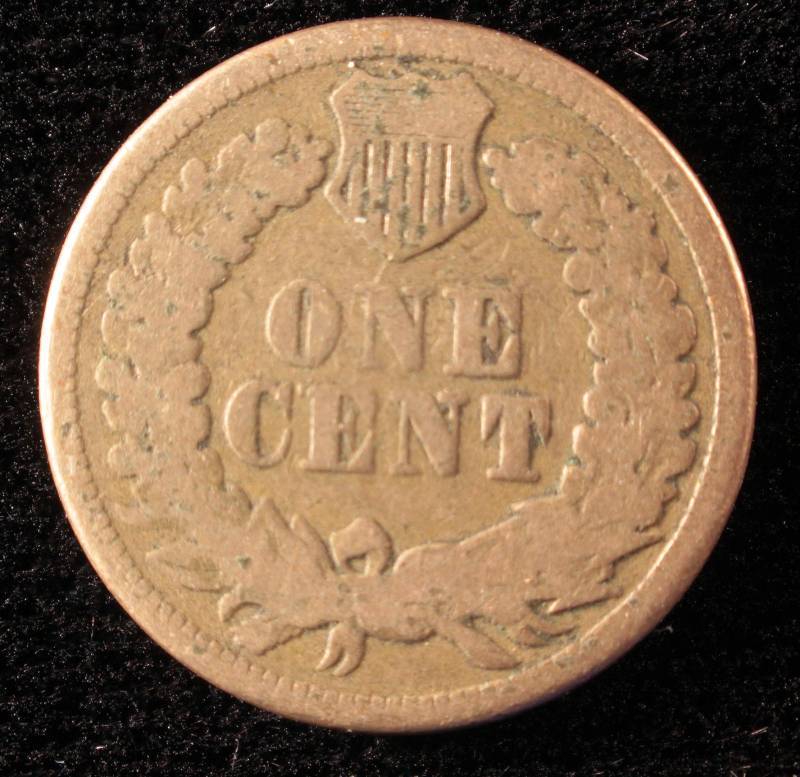 1860 COPPER NICKEL INDIAN HEAD CENT