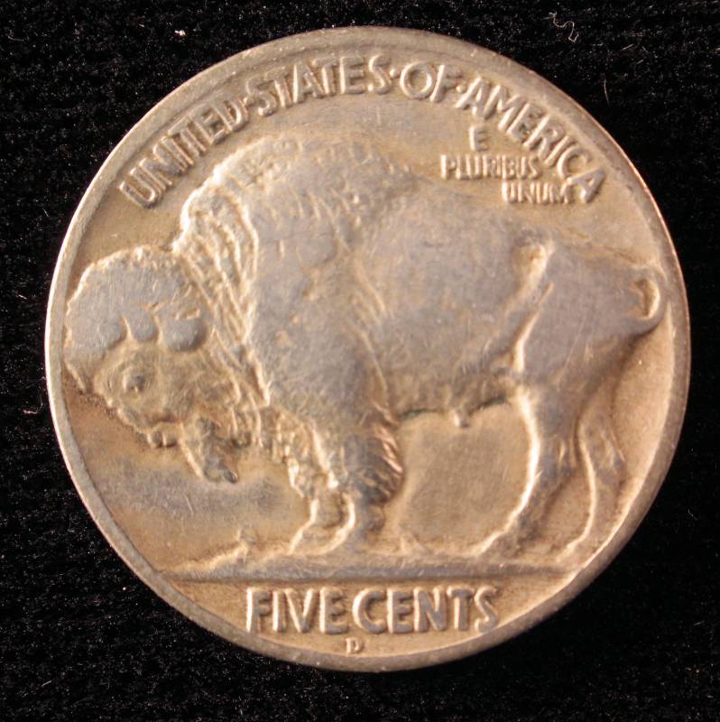 1928 D BUFFALO NICKEL VERY FINE