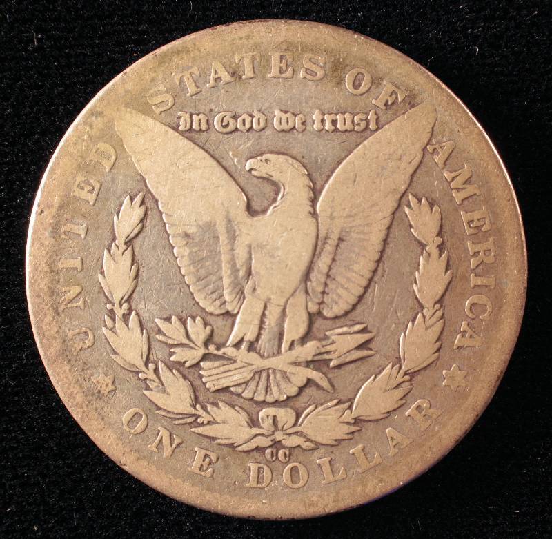 1890 CC CARSON CITY MORGAN SILVER DOLLAR
