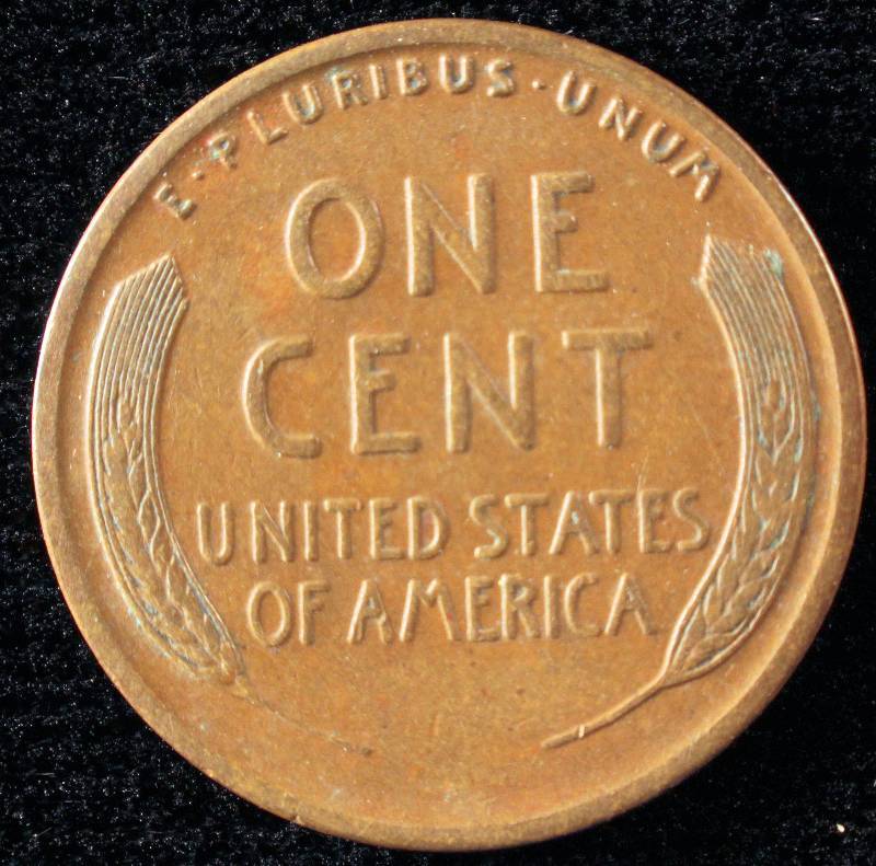 1913 D WHEAT CENT XF