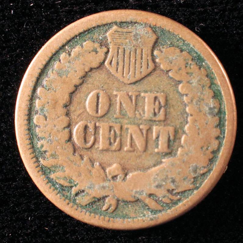 1863 COPPER NICKEL INDIAN HEAD CENT