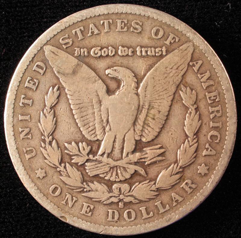 1897 S MORGAN SILVER DOLLAR