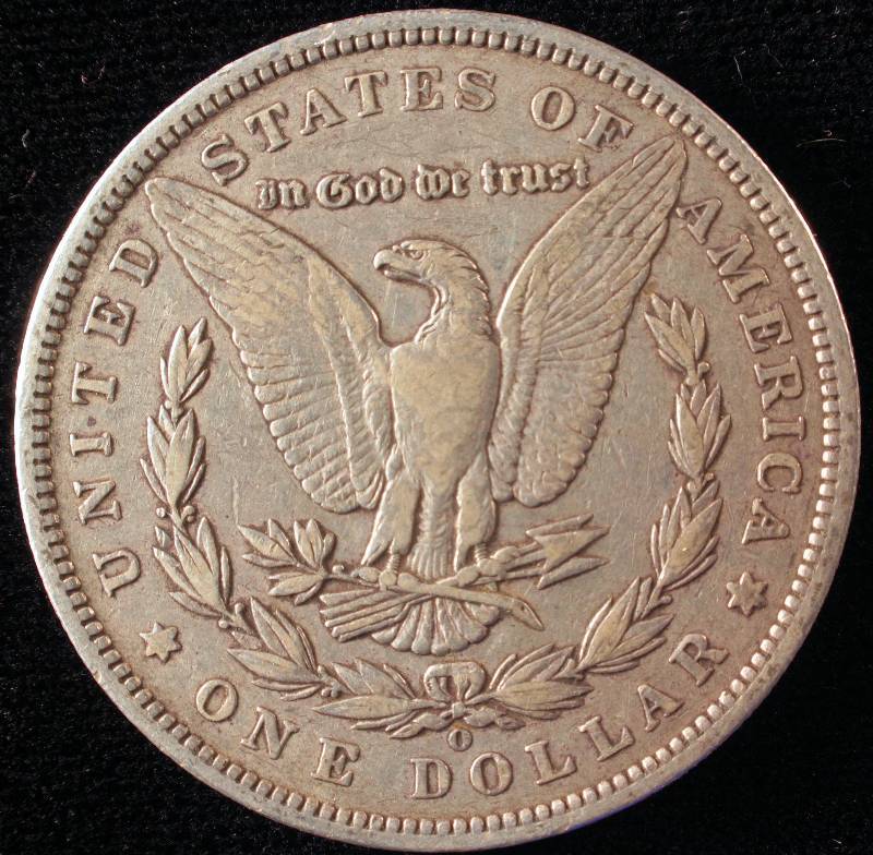 1900 O US MORGAN SILVER DOLLAR VF
