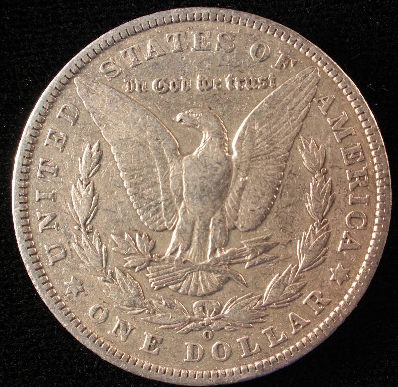 1901 O MORGAN SILVER DOLLAR VF DETAILS