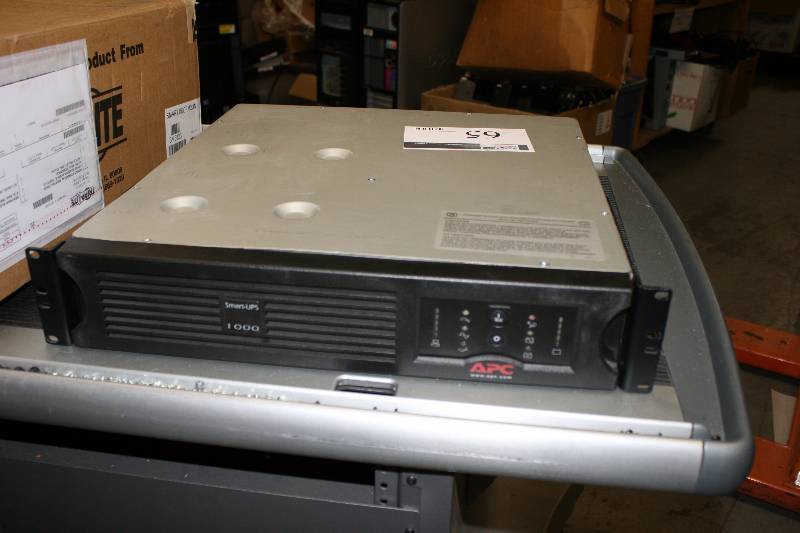 lot 65 image: APC Smart-UPS 1000VA USB & Serial RM 2U 120V