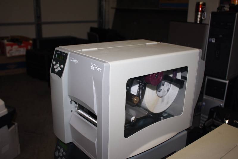 lot 9 image: ZEBRA - S4M Zebra ZT230 Direct Thermal Printer - Monochrome - Desktop - Label Print. ZT230 DT 203DPI SER USB WL 11N POWER CORD WUS PLUG. 6 ins Mono - 203 dpi - Wi-Fi - USB - LCD