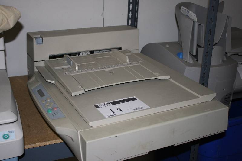 lot 14 image: FUJITSU DUPLEX SCANNER M4097D-VRS DUPLEXER Tested & Operational.