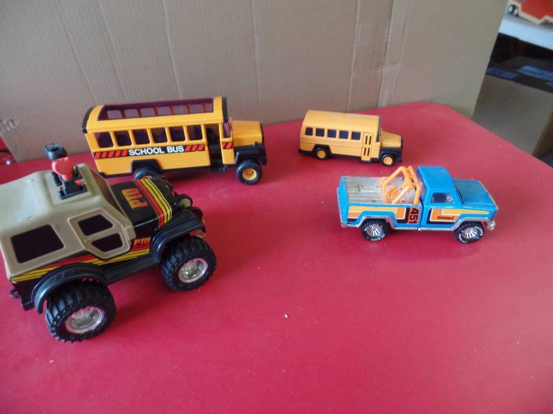 4 Buddy L Vehicles