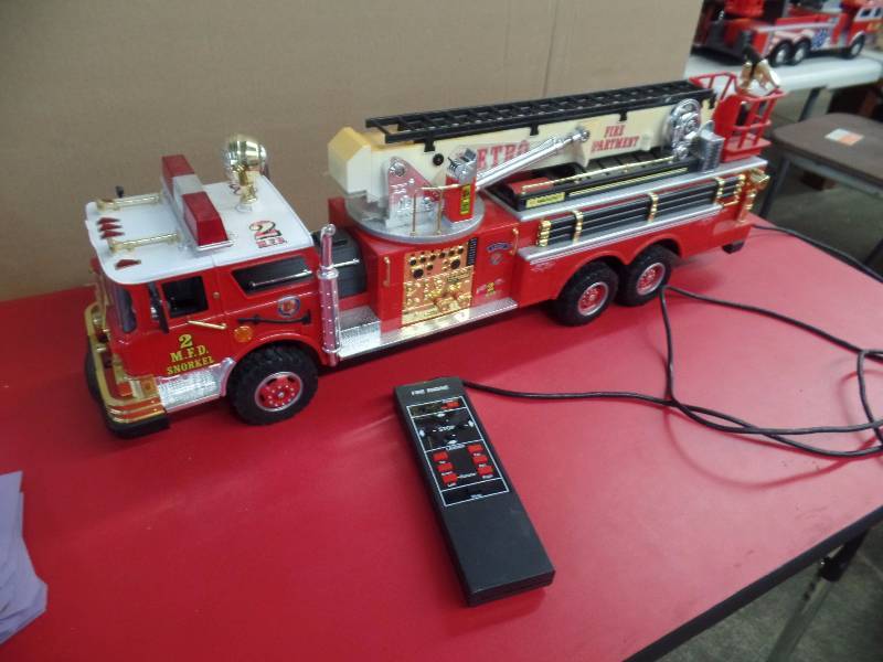 new bright fire truck parts
