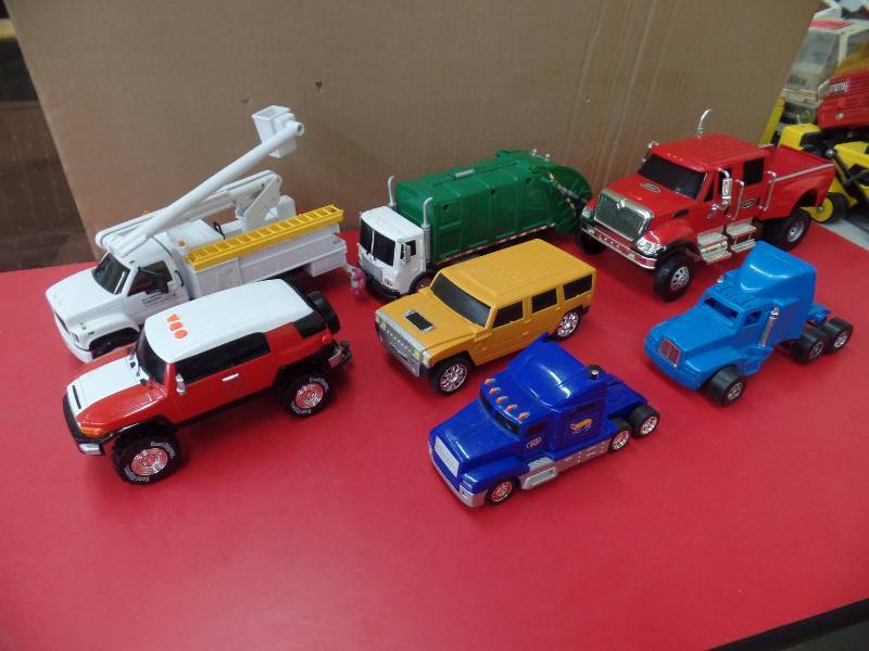 7 Toy Trucks