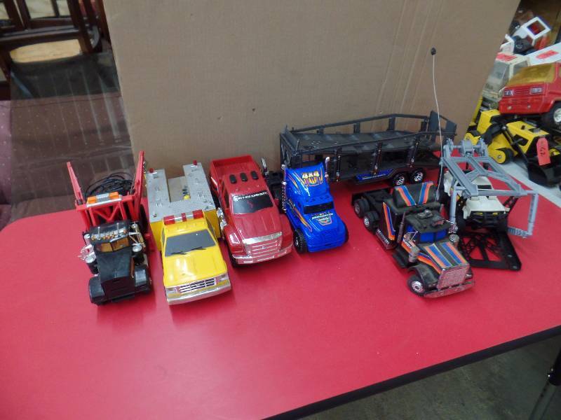 6 Toy Trucks