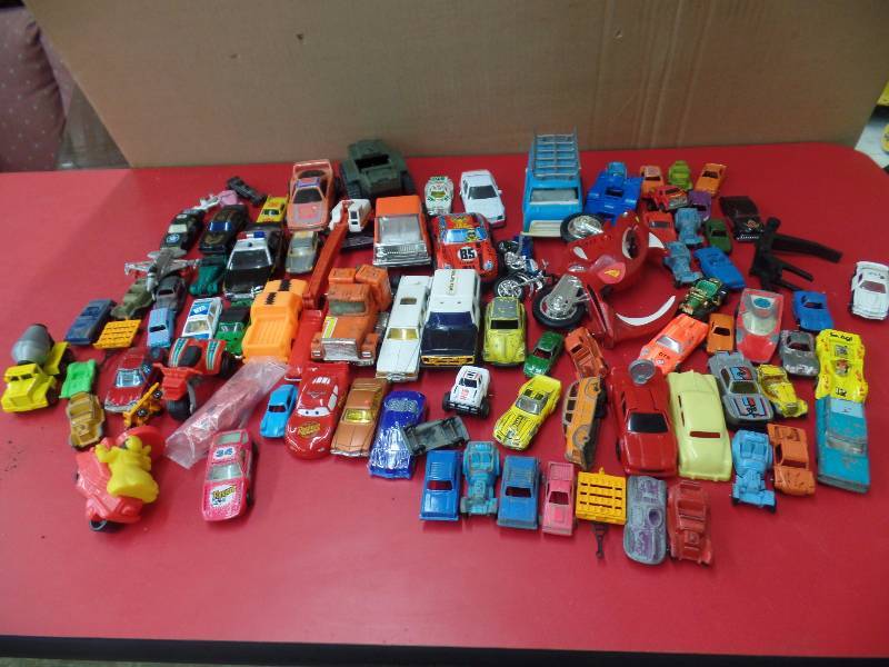 Large Assortment of Vehicles